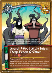 Secret Wood Style Jutsu: Deep Forest Creation - J-US024 - Rare - Unlimited Edition
