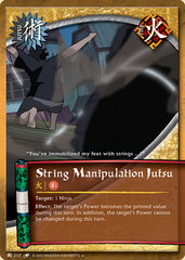 String Control Jutsu - J-217 - Uncommon - Unlimited Edition