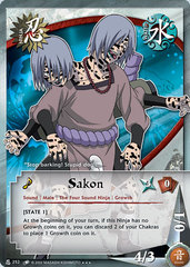 Sakon - N-252 - Super Rare - Unlimited Edition - Foil