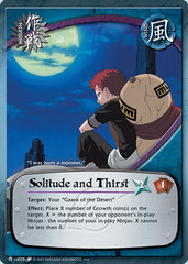 Solitude and Thirst - M-US028 - Reprint