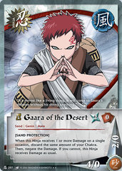 Gaara of the Desert - N-287 - Rare - Unlimited Edition - Wavy Foil