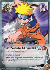 Naruto Uzumaki - N-284 - Rare - Unlimited Edition - Wavy Foil