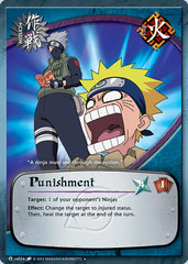 Punishment - M-US024 - Uncommon - Unlimited Edition - Wavy Foil