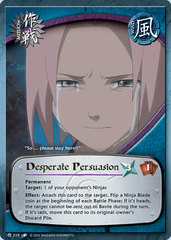 Desperate Persuasion - M-219 - Common - Unlimited Edition - Diamond Foil