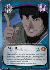 My Rule - M-222 - Common - Unlimited Edition - Diamond Foil