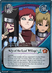 Ally of the Leaf Village - M-246 - Uncommon - 1st Edition - Wavy Foil