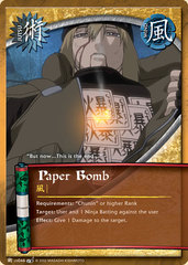 Paper Bomb - J-US046 - Common - 1st Edition - Diamond Foil