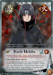 Itachi Uchiha - N-US061 - Rare - Unlimited Edition