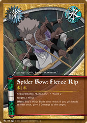 Spider Bow: Fierce Rip - J-238 - Rare - Unlimited Edition