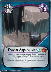 Day of Separation - M-257 - Uncommon - Unlimited Edition - Wavy Foil