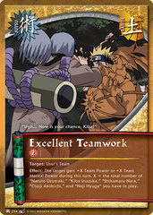 Excellent Teamwork - J-254 - Common - Unlimited Edition - Wavy Foil
