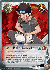 Kiba Inuzuka - N-275 - Uncommon - Unlimited Edition - Wavy Foil