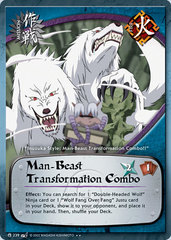Man-Beast Transformation Combo - M-239 - Rare - Unlimited Edition - Wavy Foil