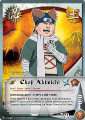 Choji Akimichi - N-276 - Uncommon - Unlimited Edition - Diamond Foil