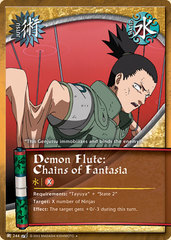 Demon Flute: Chains of Fantasia - J-244 - Uncommon - Unlimited Edition - Diamond Foil
