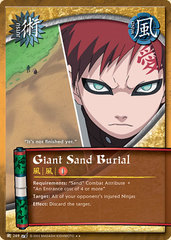 Giant Sand Burial - J-269 - Rare - Unlimited Edition - Diamond Foil