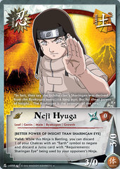 Neji Hyuga - N-US058 - Uncommon - Unlimited Edition - Diamond Foil
