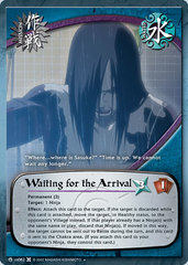 Waiting for the Arrival - M-US082 - Uncommon - 1st Edition - Diamond Checkered Foil