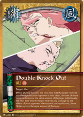 Double Knock Out - J-US067 - Uncommon - Unlimited Edition