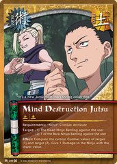 Mind Destruction Jutsu - J-289 - Common - Unlimited Edition