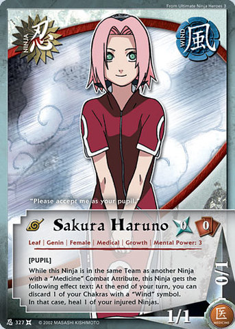 Sakura Haruno - N-327 - Common - Unlimited Edition