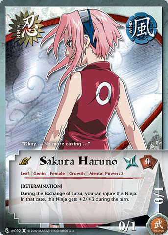 Sakura Haruno - N-US092 - Common - Unlimited Edition
