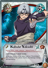 Kabuto Yakushi - N-US073 - Uncommon - Unlimited Edition - Diamond Checkered Foil