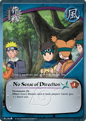 No Sense of Direction - M-298 - Common - 1st Edition - Wavy Foil