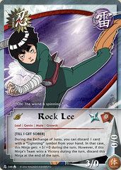 Rock Lee - N-346 - Common - 1st Edition - Wavy Foil