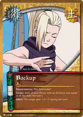 Backup - J-338 - Common - 1st Edition - Diamond Foil