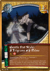 Gentle Fist Style: 8 Trigrams 64 Palms - J-US080 - Uncommon - 1st Edition - Diamond Foil