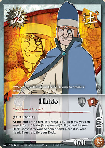 Haido - N-US094 - Uncommon - 1st Edition - Diamond Foil