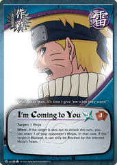 I'm Coming to You! - M-US108 - Common - 1st Edition - Diamond Foil