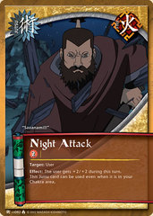 Night Attack - J-US082 - Common - 1st Edition - Diamond Foil