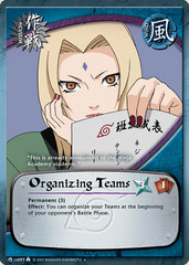 Organizing Teams - M-US097 - Uncommon - 1st Edition - Diamond Foil