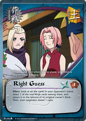 Right Guess - M-306 - Common - 1st Edition - Diamond Foil