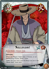 Sazanami - N-358 - Rare - 1st Edition - Diamond Foil