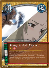 Unguarded Moment - J-US094 - Uncommon - Unlimited Edition