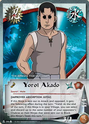 Yoroi Akado - N-386 - Uncommon - Unlimited Edition