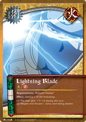 Lightning Blade - J-328 - Super Rare - Unlimited Edition - Foil