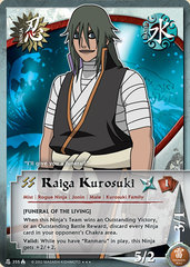 Raiga Kurosuki - N-355 - Super Rare - Unlimited Edition - Foil