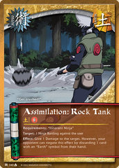 Assimilation: Rock Tank - J-340 - Common - Unlimited Edition - Wavy Foil