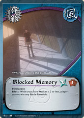 Blocked Memory - M-314 - Rare - Unlimited Edition - Wavy Foil