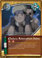 Chakra Absorption Jutsu - J-331 - Common - Unlimited Edition - Wavy Foil
