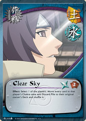 Clear Sky - M-319 - Rare - Unlimited Edition - Wavy Foil