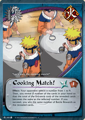 Cooking Match! - M-309 - Uncommon - Unlimited Edition - Wavy Foil