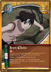 Iron Chain - J-319 - Uncommon - Unlimited Edition - Wavy Foil
