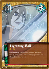Lightning Ball - J-313 - Common - Unlimited Edition - Wavy Foil