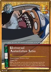 Universal Assimilation Jutsu - J-339 - Common - Unlimited Edition - Wavy Foil