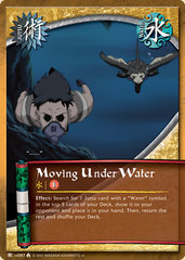 Moving Under Water - J-US087 - Uncommon - Unlimited Edition - Diamond Foil
